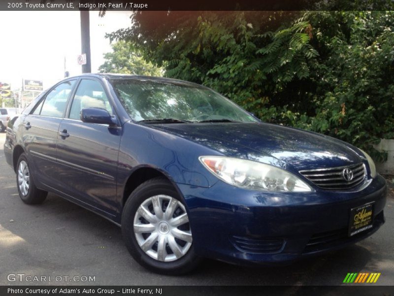 Indigo Ink Pearl / Taupe 2005 Toyota Camry LE