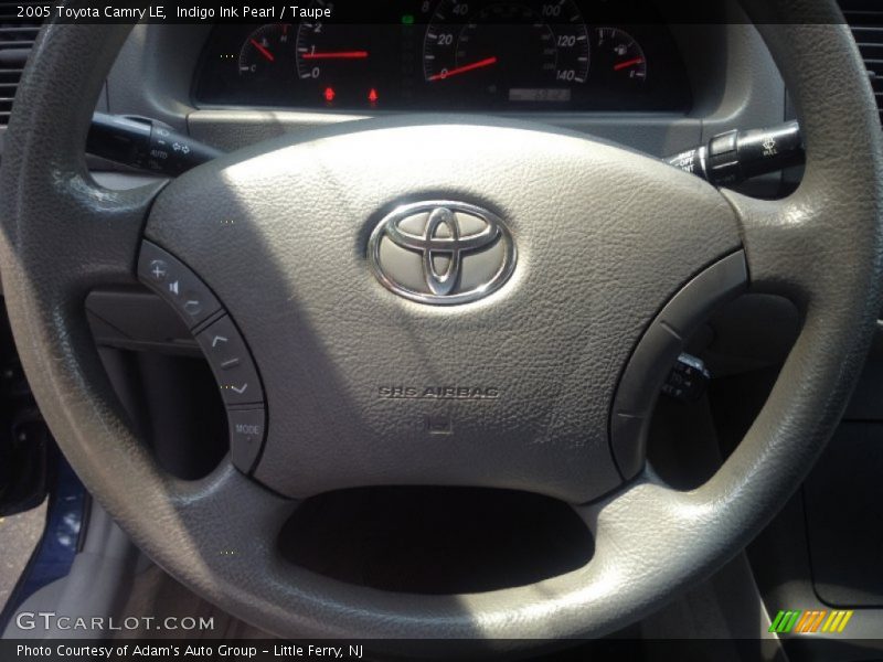 Indigo Ink Pearl / Taupe 2005 Toyota Camry LE