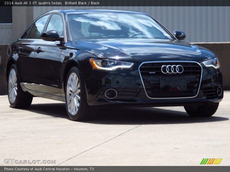 Brilliant Black / Black 2014 Audi A6 3.0T quattro Sedan