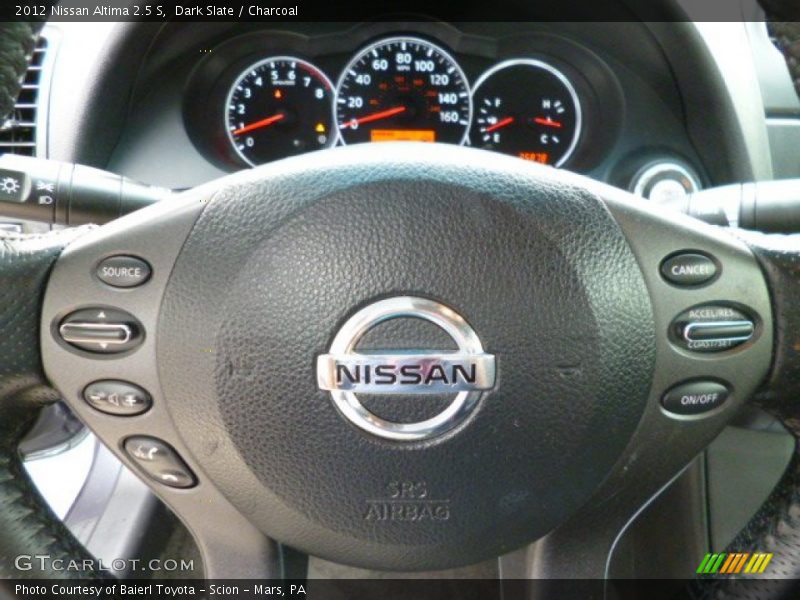 Dark Slate / Charcoal 2012 Nissan Altima 2.5 S