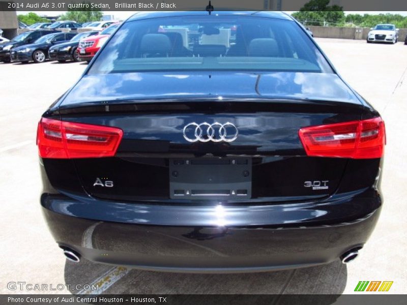 Brilliant Black / Black 2014 Audi A6 3.0T quattro Sedan