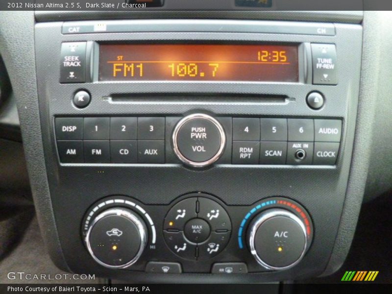 Dark Slate / Charcoal 2012 Nissan Altima 2.5 S