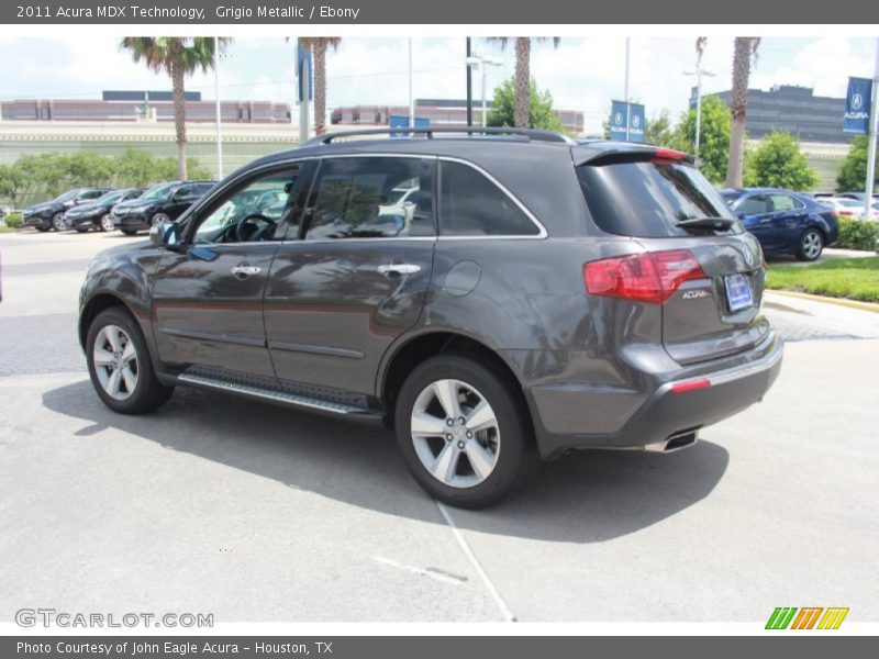 Grigio Metallic / Ebony 2011 Acura MDX Technology