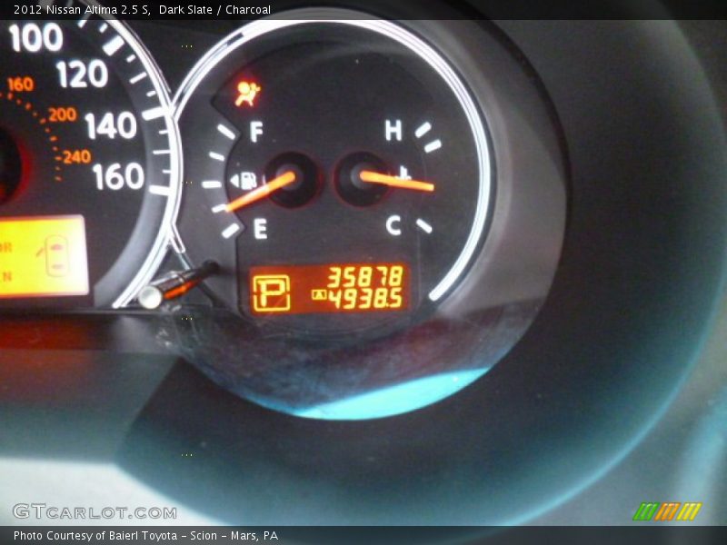 Dark Slate / Charcoal 2012 Nissan Altima 2.5 S