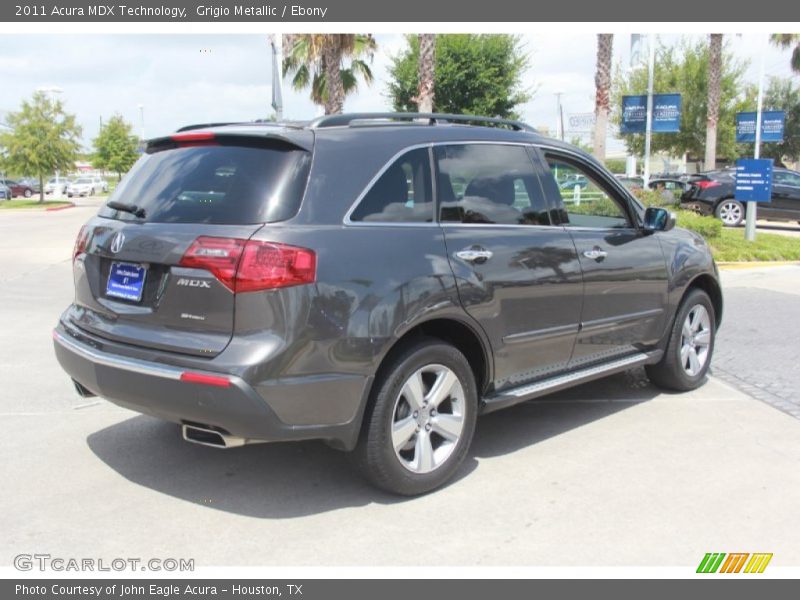 Grigio Metallic / Ebony 2011 Acura MDX Technology