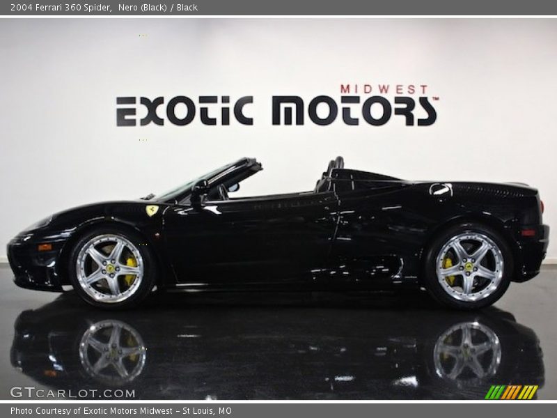 Nero (Black) / Black 2004 Ferrari 360 Spider