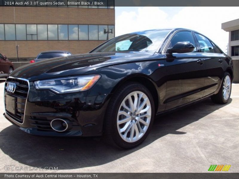 Brilliant Black / Black 2014 Audi A6 3.0T quattro Sedan