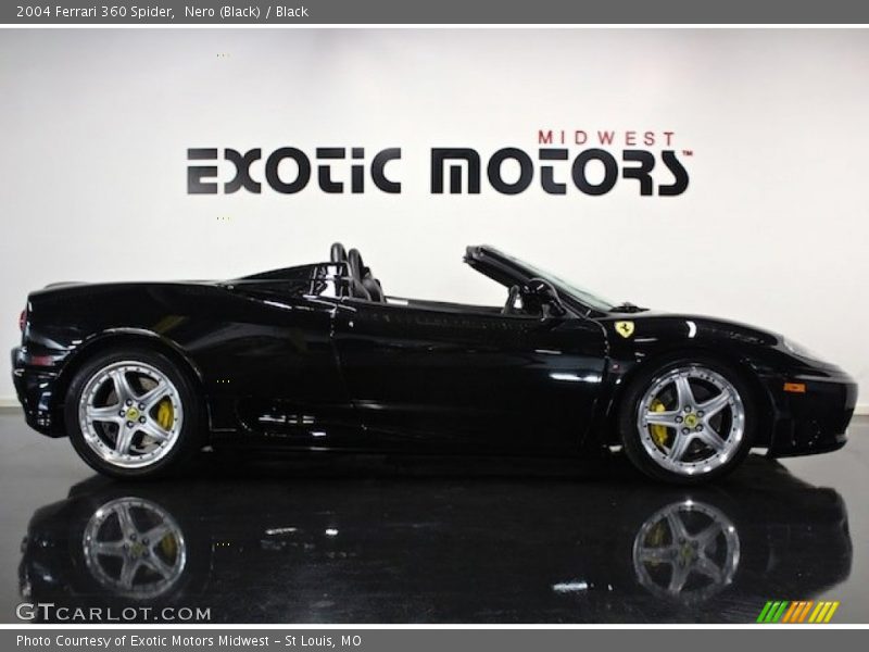 Nero (Black) / Black 2004 Ferrari 360 Spider