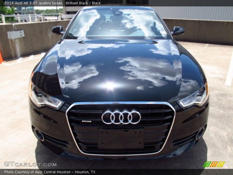 Brilliant Black / Black 2014 Audi A6 3.0T quattro Sedan