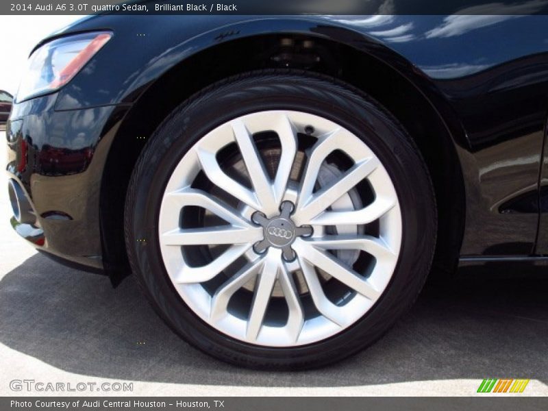 Brilliant Black / Black 2014 Audi A6 3.0T quattro Sedan