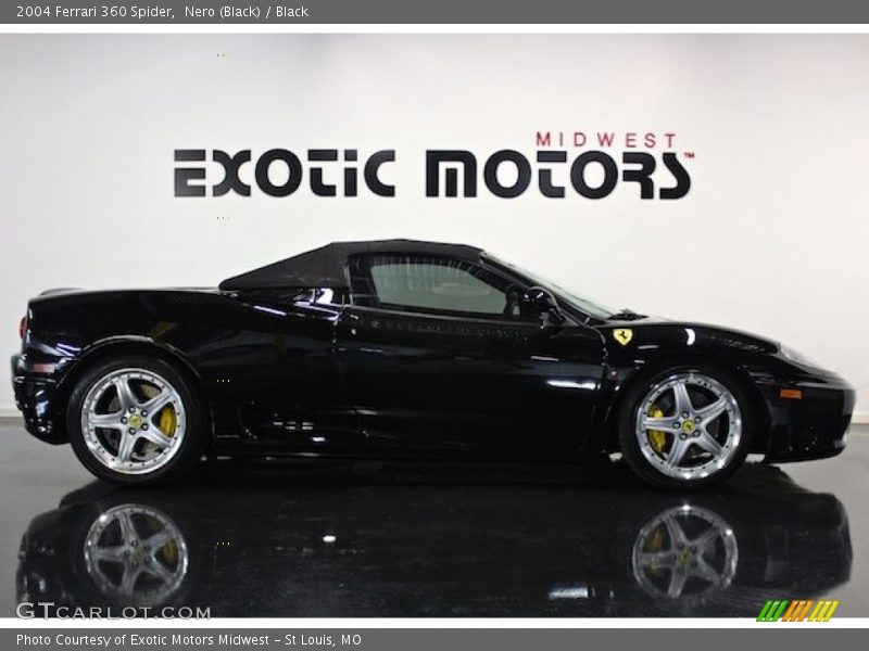 Nero (Black) / Black 2004 Ferrari 360 Spider