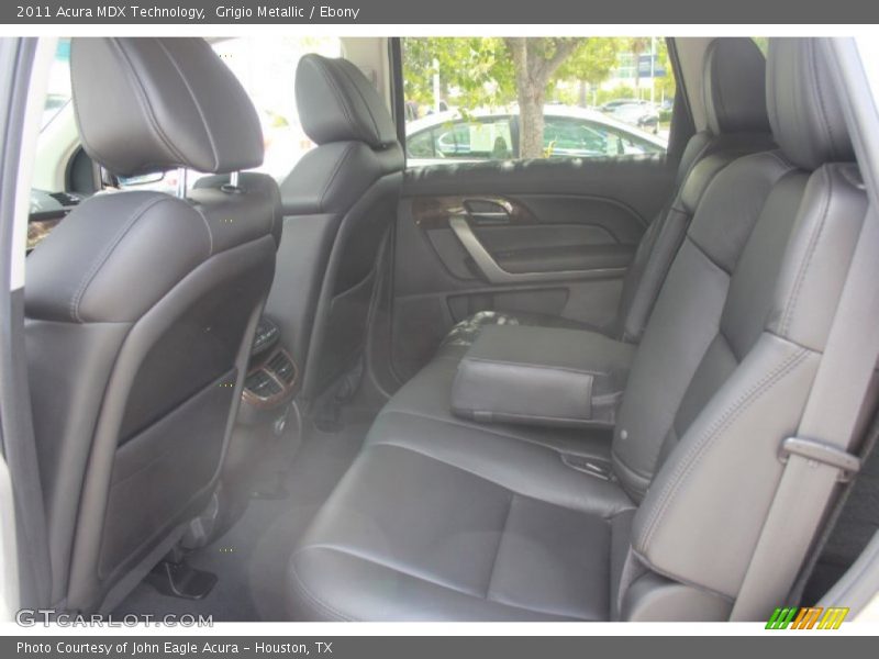 Grigio Metallic / Ebony 2011 Acura MDX Technology