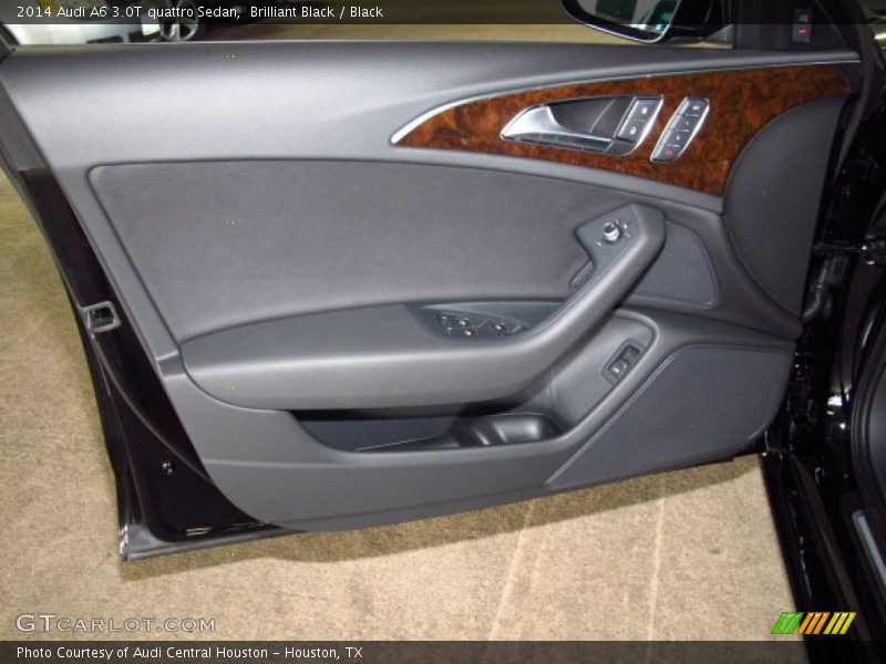 Brilliant Black / Black 2014 Audi A6 3.0T quattro Sedan