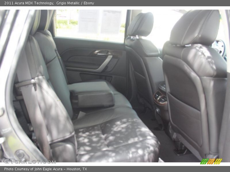 Grigio Metallic / Ebony 2011 Acura MDX Technology