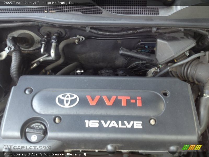 Indigo Ink Pearl / Taupe 2005 Toyota Camry LE