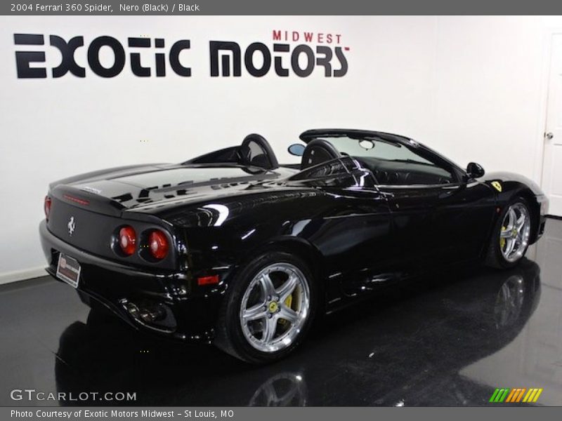 Nero (Black) / Black 2004 Ferrari 360 Spider