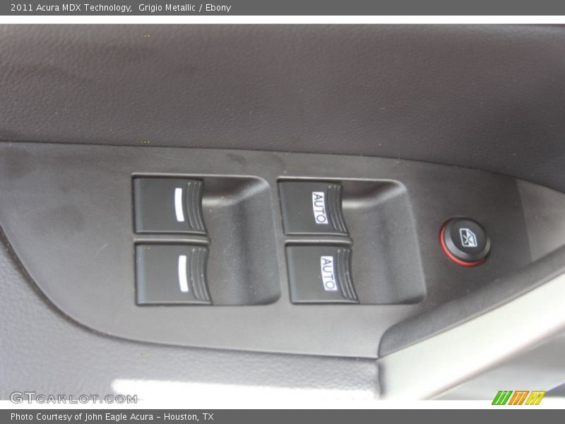 Grigio Metallic / Ebony 2011 Acura MDX Technology