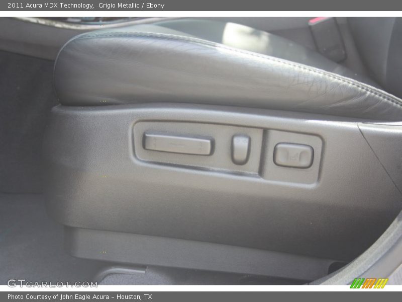 Grigio Metallic / Ebony 2011 Acura MDX Technology