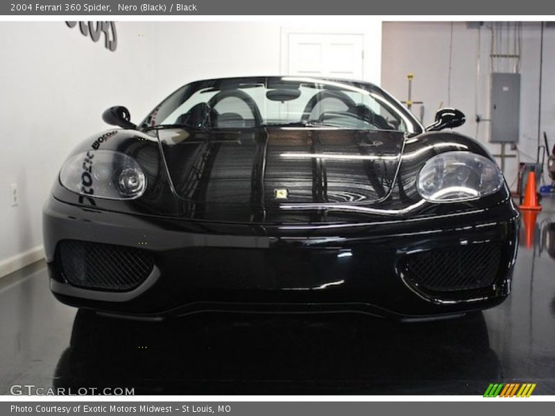 Nero (Black) / Black 2004 Ferrari 360 Spider