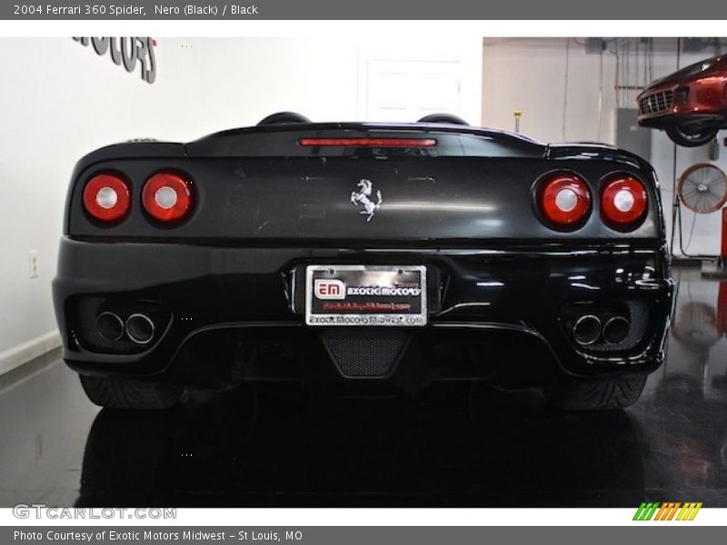 Nero (Black) / Black 2004 Ferrari 360 Spider