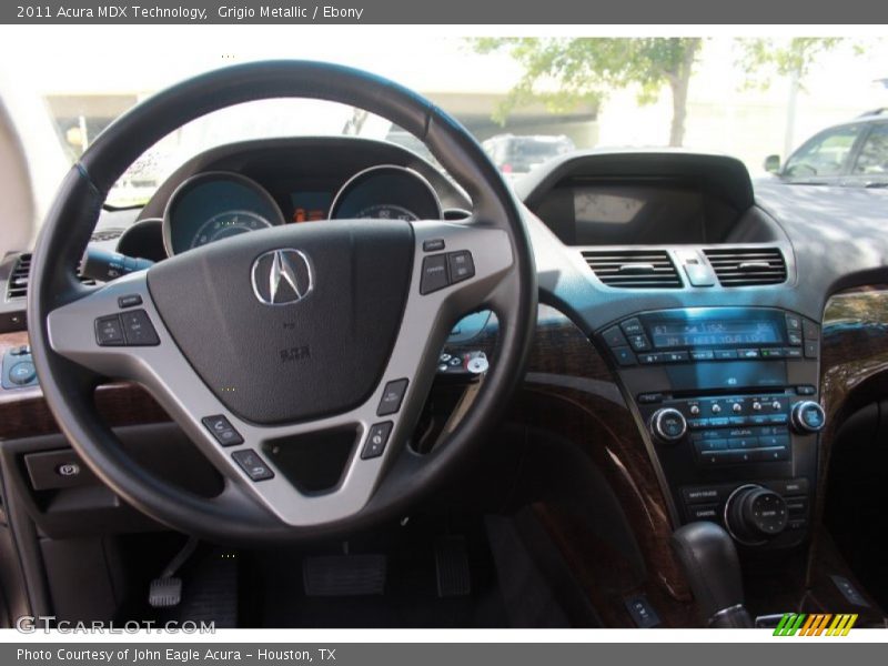 Grigio Metallic / Ebony 2011 Acura MDX Technology