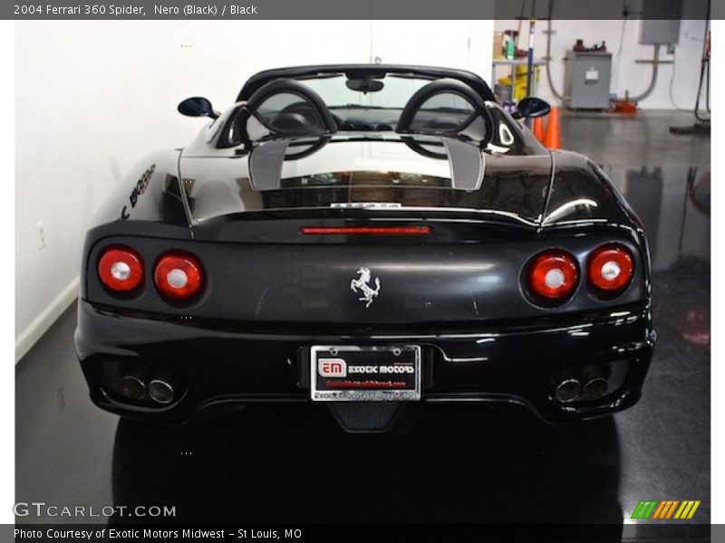 Nero (Black) / Black 2004 Ferrari 360 Spider