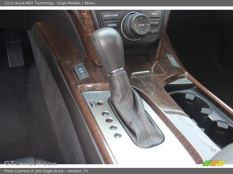 Grigio Metallic / Ebony 2011 Acura MDX Technology