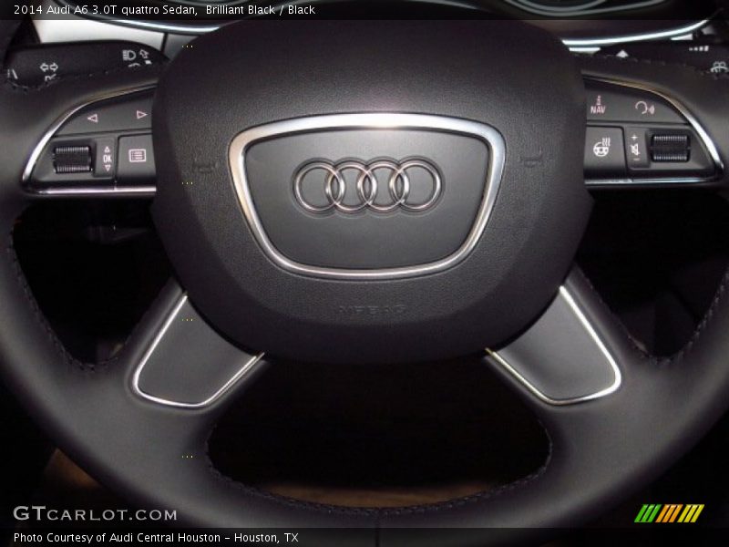 Brilliant Black / Black 2014 Audi A6 3.0T quattro Sedan