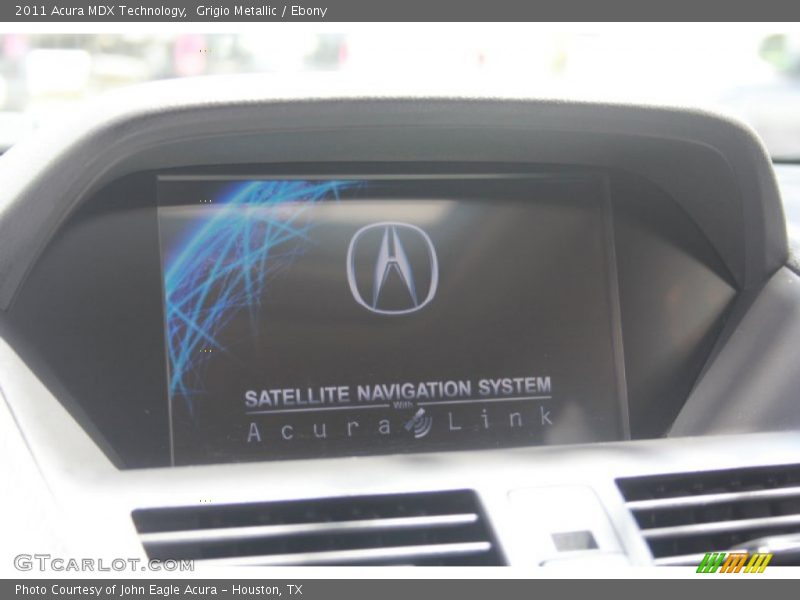 Grigio Metallic / Ebony 2011 Acura MDX Technology