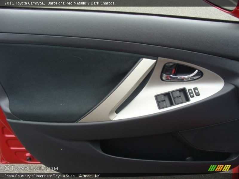 Barcelona Red Metallic / Dark Charcoal 2011 Toyota Camry SE