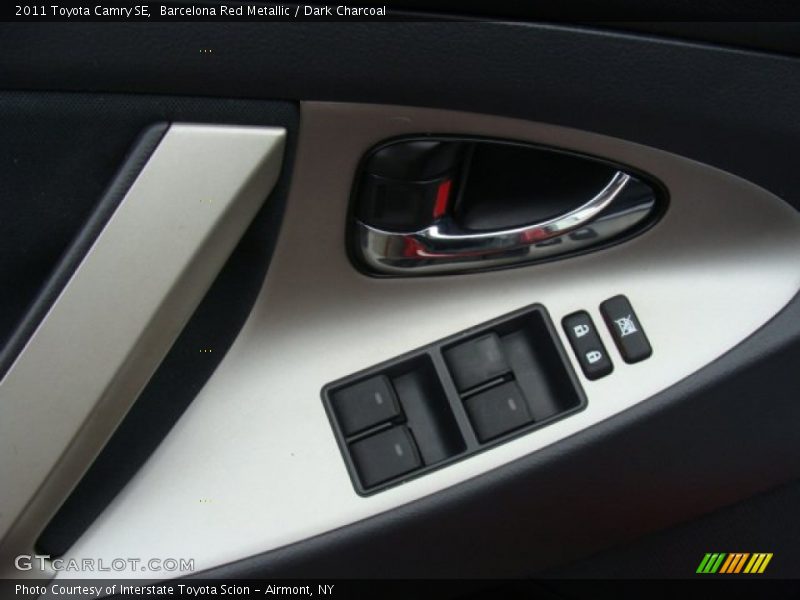 Barcelona Red Metallic / Dark Charcoal 2011 Toyota Camry SE