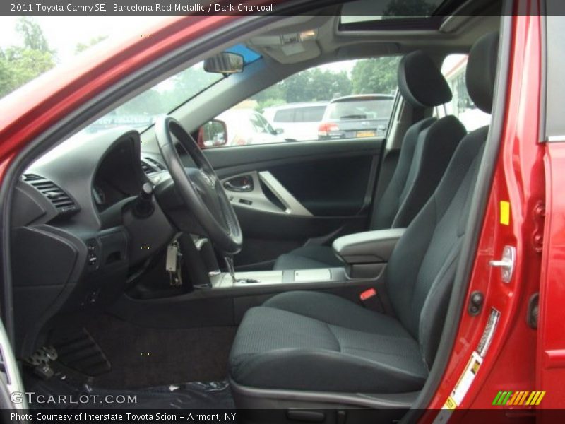 Barcelona Red Metallic / Dark Charcoal 2011 Toyota Camry SE