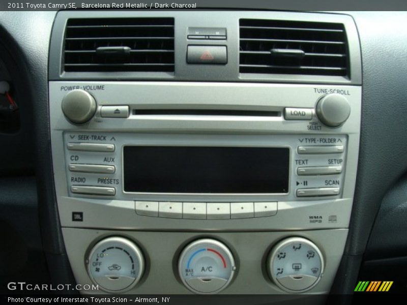 Barcelona Red Metallic / Dark Charcoal 2011 Toyota Camry SE