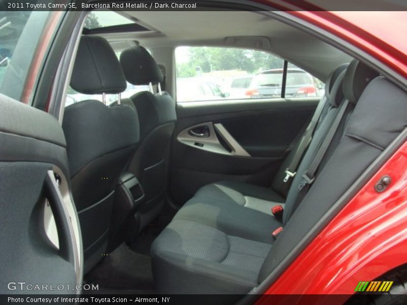 Barcelona Red Metallic / Dark Charcoal 2011 Toyota Camry SE