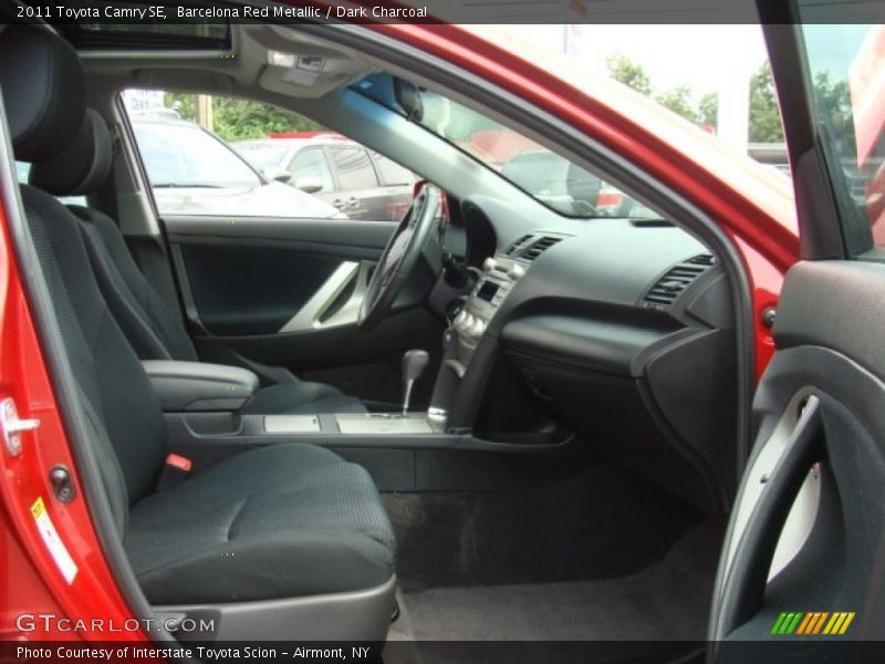 Barcelona Red Metallic / Dark Charcoal 2011 Toyota Camry SE