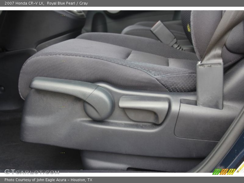 Royal Blue Pearl / Gray 2007 Honda CR-V LX