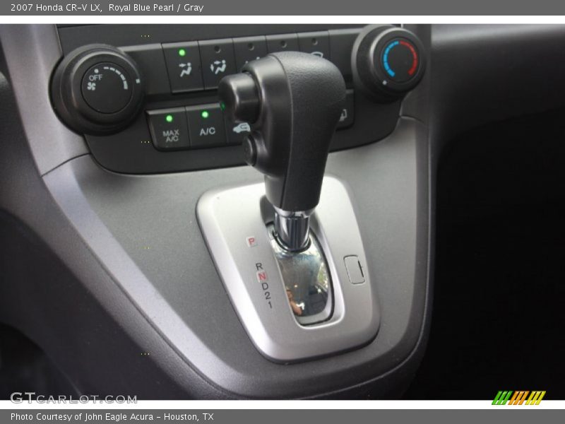 Royal Blue Pearl / Gray 2007 Honda CR-V LX
