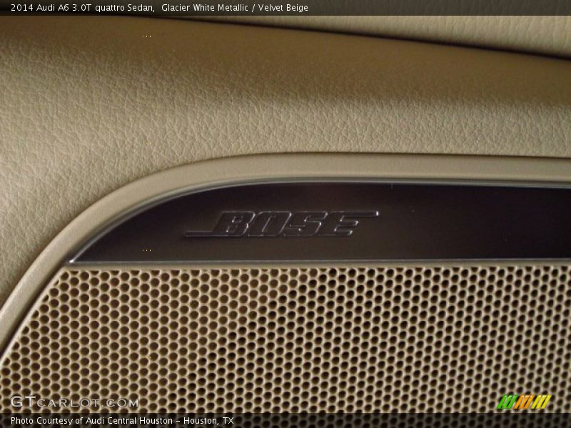 Glacier White Metallic / Velvet Beige 2014 Audi A6 3.0T quattro Sedan