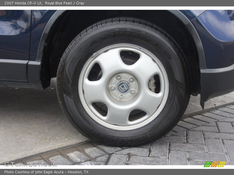 Royal Blue Pearl / Gray 2007 Honda CR-V LX
