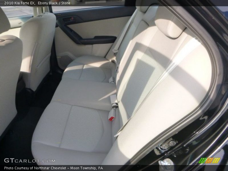 Ebony Black / Stone 2010 Kia Forte EX
