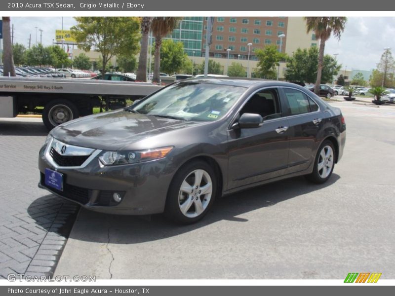 Grigio Metallic / Ebony 2010 Acura TSX Sedan