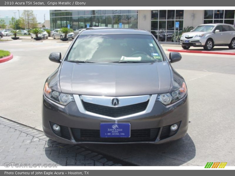 Grigio Metallic / Ebony 2010 Acura TSX Sedan