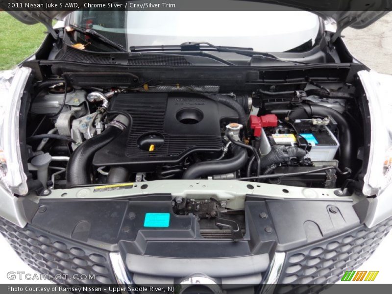 Chrome Silver / Gray/Silver Trim 2011 Nissan Juke S AWD