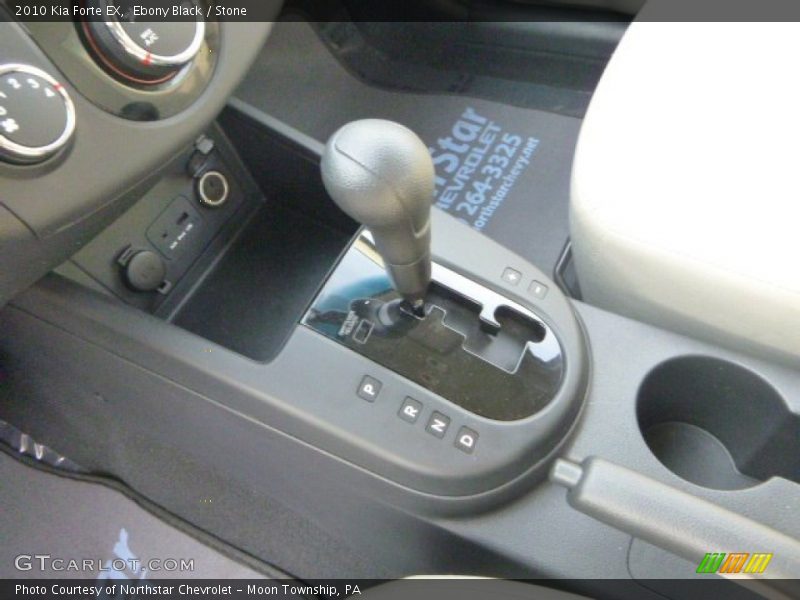 Ebony Black / Stone 2010 Kia Forte EX