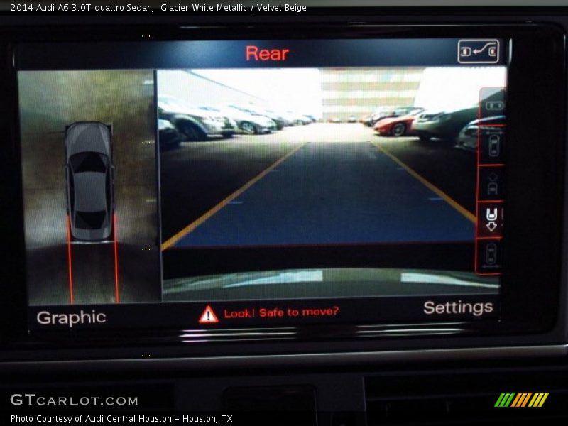 Glacier White Metallic / Velvet Beige 2014 Audi A6 3.0T quattro Sedan