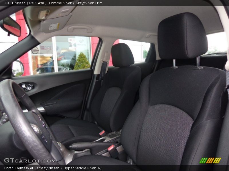Chrome Silver / Gray/Silver Trim 2011 Nissan Juke S AWD