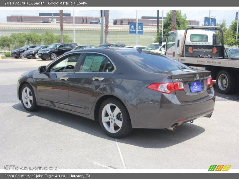 Grigio Metallic / Ebony 2010 Acura TSX Sedan