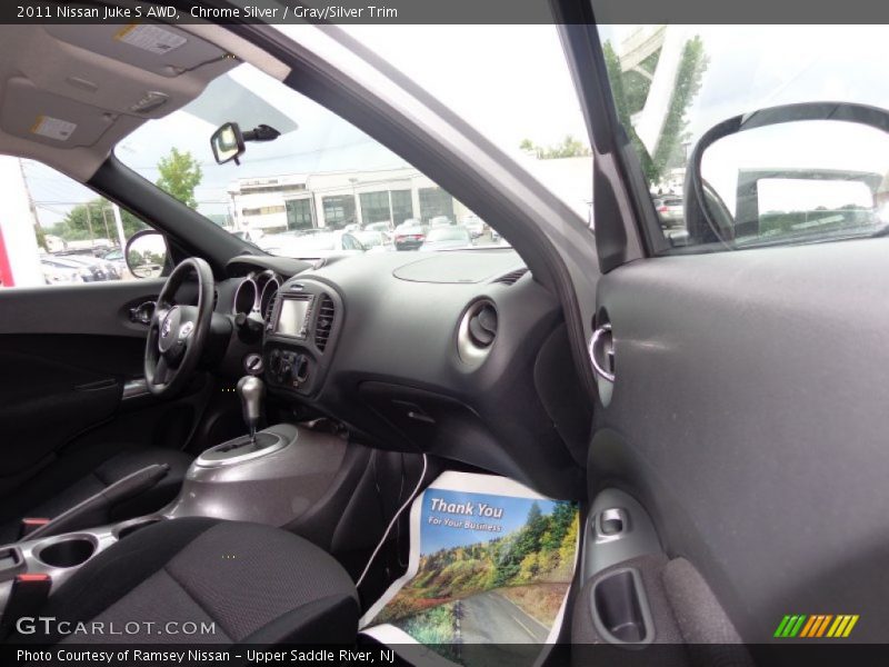 Chrome Silver / Gray/Silver Trim 2011 Nissan Juke S AWD