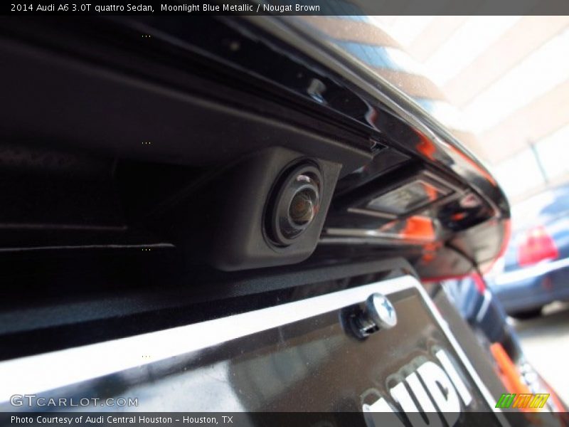 Moonlight Blue Metallic / Nougat Brown 2014 Audi A6 3.0T quattro Sedan