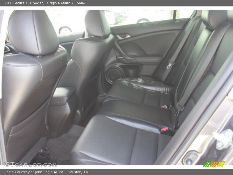 Grigio Metallic / Ebony 2010 Acura TSX Sedan